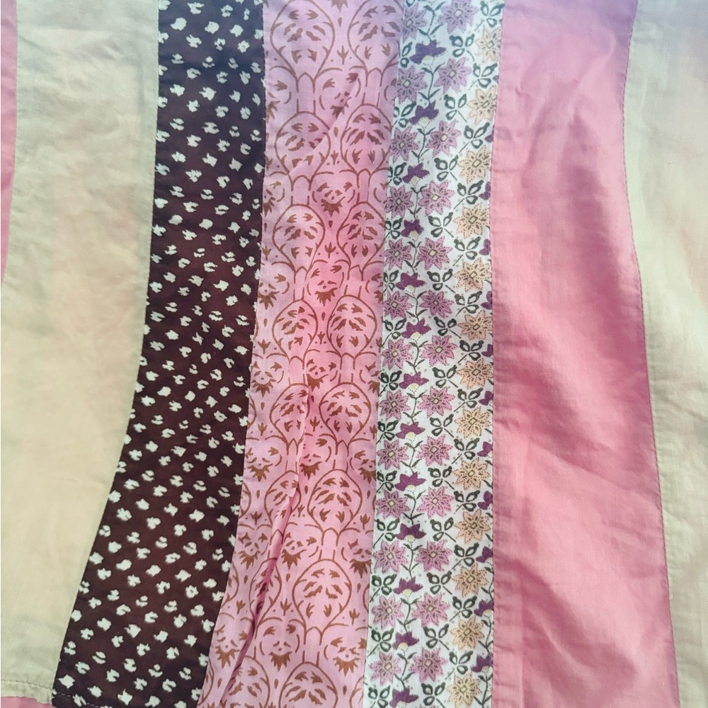 Pink patchwork skirt - Picture 2 of 2